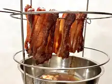 多機能バーベキューグリル【台湾風・鶏肉・豚バラ肉用】
