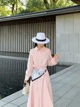 お洒落な韓国風女性用コーディネート【感のある半身スカート・春向け】（セットアップ対応）