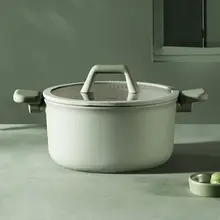 カローテ チタンセラミックスープポット【家庭用・高型・煮込み・蒸し機能・IH・ガスコンロ対応】