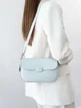 トレンディなショルダーバッグ【斜め掛け・ソフトレザー・ミニサイズ】