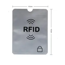 防盗機能付き RFIDカードケース【パスポート・通帳対応・電子情報遮断】