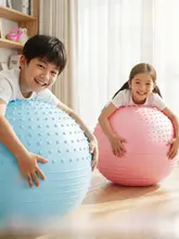 子供用感覚統合訓練用大型バランスボール【防爆・ヨガボール・ベビートレーニング用】