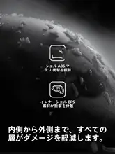 N&N 女性用スノーボードヘルメット【カーボンファイバー・衝撃吸収機能付き・成人用】