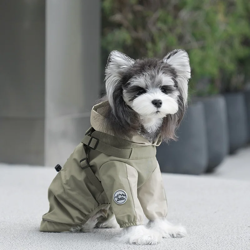 犬のお散歩グッズをコスパ良く揃える方法 - レインコートの四脚構造と防水性の技術的背景
