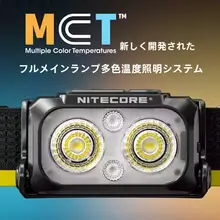 多色温調整可能な軽量ヘッドライト【アウトドア・夜間ランニング・ハイキング用】