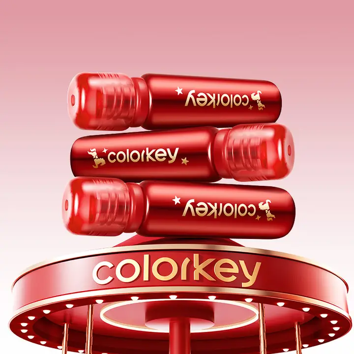 リップティント レディース ミラー ツヤ 水光 プルプル唇 グロッシー 「Colorkey」