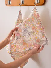 花園ウサギ 大人用 コットン製六重ガーゼ ハンドタオル【極上の柔らかさ・洗面用】