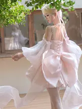 ロリータスタイルのプリンセスドレス【花苞デザイン・純欲系】