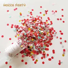 Mc. 摩卡 パーティー 用 無音 フラワー バースデー プリンセス ピンク カラフル 円形 ペーパー キット【パーティー プロップ】