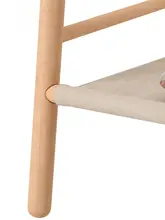 天然木製のマントルハンガー【落地式・衣類展示用・シンプルデザイン】