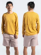通勤用サイクルTシャツ【速乾・フィット・背面ポケット付き・男女兼用】（セットアップ対応）