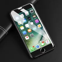 SmartDevil スマホ保護フィルム 強化ガラス フルカバー ブルーライトカット 指紋防止 耐衝撃 iPhone 8 Plus 7 Plus 6s Plus SE 2 3 対応