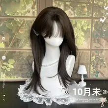 自然な仕上がりの高層次ロングストレートウィッグ【女性用・全頭タイプ】