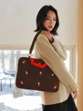 可愛いデザインの13インチ用マックブックカバー【女性向け・iPad収納・保護ケース】