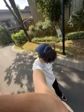 アメリカンハイストリート刺繍レター半袖 Tシャツ