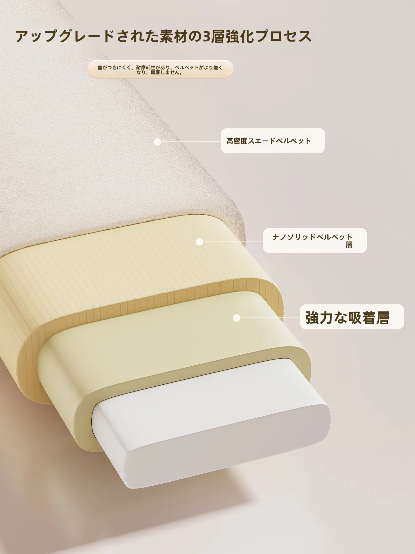 広幅デザインの滑り止めハンガー：無痕・強力耐荷重で実用性を最大化