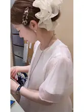 着回し抜群のファッションメッシュシャツ