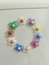 カラフルな花のデザインミニ冷蔵庫マグネット【磁石付き・装飾用】