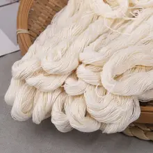 手縫い糸 綿糸 コットン 太め 白 黒 布団縫い 服の補修 家庭用