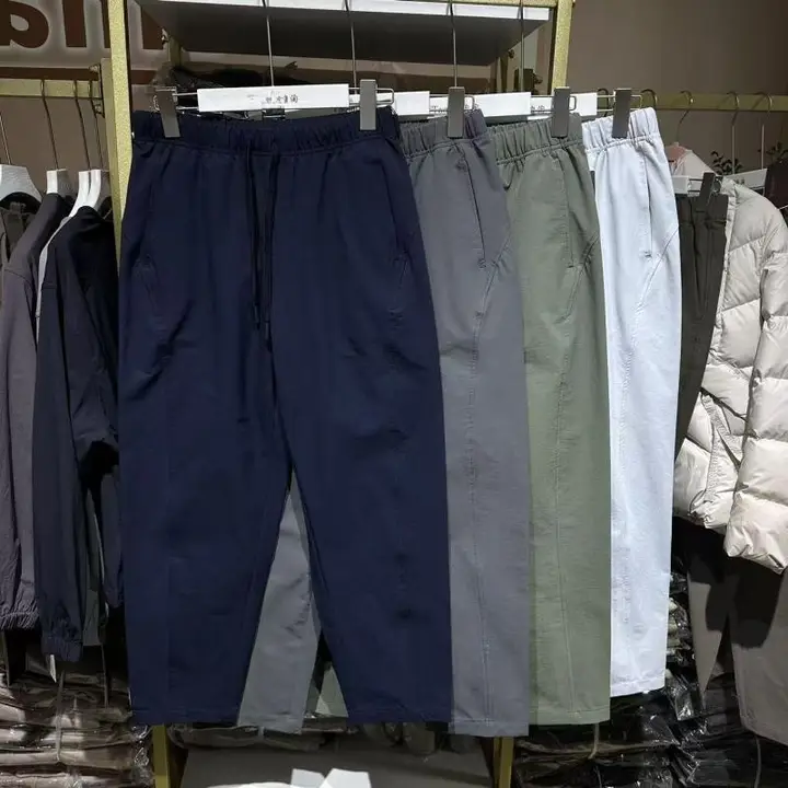 Fima ダン スリム 速乾 テーパード パンツ 9分丈パンツ レディース パンツ