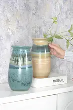 陶器製 花瓶 セット【高級感・リビング用・フラワーアレンジメント・インテリア装飾】