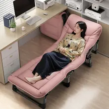 折りたたみ式シングルベッド【オフィス用・ポータブル・大人向け・昼寝用】