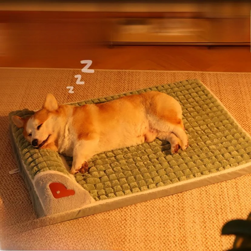 冬用ペットマット：洗濯可能・犬猫兼用・極上の柔らかさ