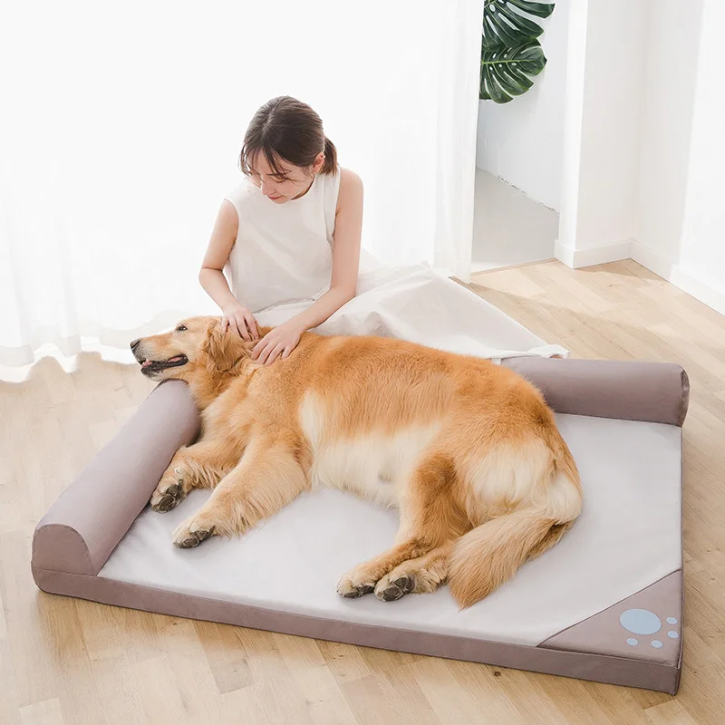 取り外し可能な犬用冷感マット：老犬介護に最適な通年対応タイプ