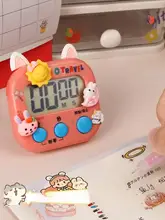 タイマー 学生 学習 専用 時間管理 キッチン リマインダー ストップウォッチ