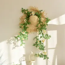フェイクグリーンつる植物【リビング壁面装飾・エアコンパイプカバー・バルコニー用】