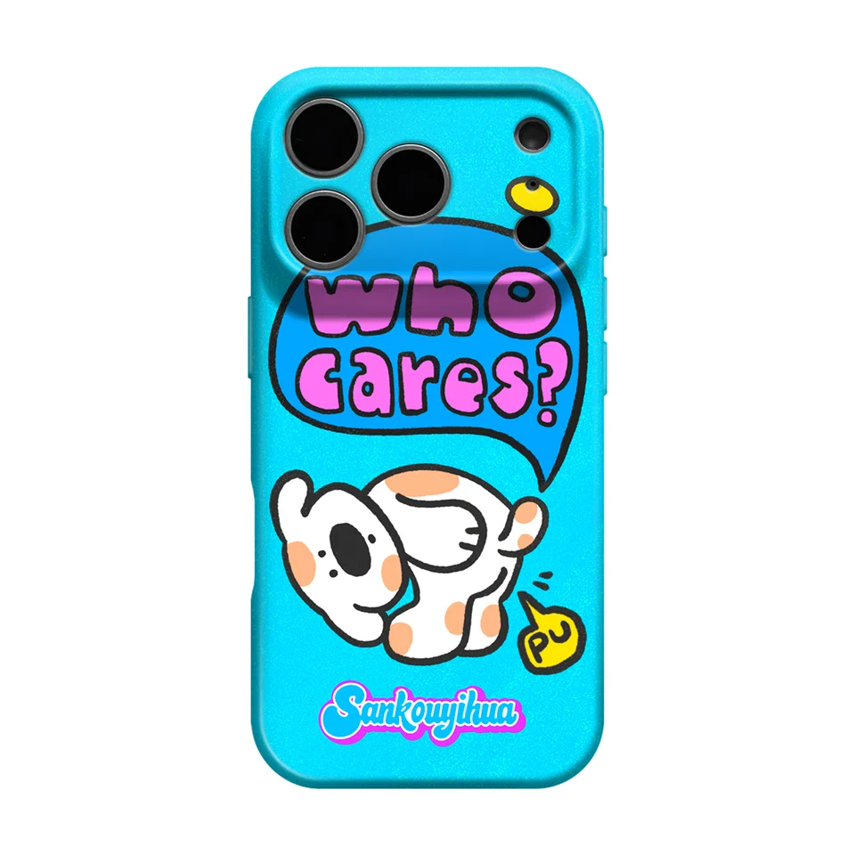 かわいいカートゥーンデザインのiPhoneケース【自由なスタイル・iPhone対応】