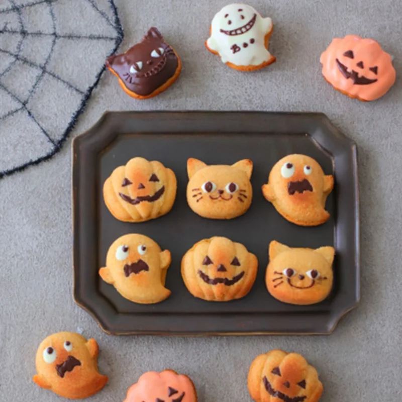 2026年ハロウィンのケーキ作りに使える、かわいい南瓜と幽霊デザインのシリコン型は本当におすすめ？