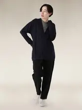 男女兼用 メリノウールカーディガン【紫外線カット・アウトドア用・スタイル】