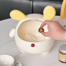 かわいいデスク用ゴミ箱【ミニサイズ・収納ボックス・リビング・オフィス用】
