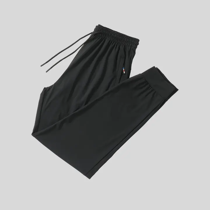 極上の柔らかさのクールビズパンツ【夏用・薄手・ルーズフィット・束脚デザイン】（セットアップ対応）