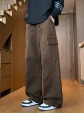 ミリタリースタイル メンズ カジュアルパンツ【綿製・極上の柔らかさ・ゆったりストレート】