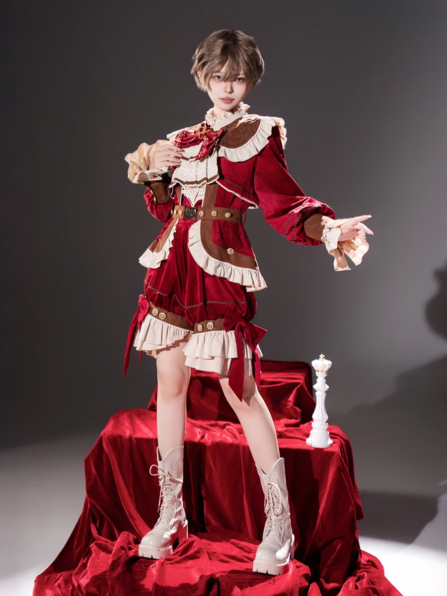 「wear アイドル」を選ぶべきタイミングは？ロリータ風の紅茶色セットアップが答えになる