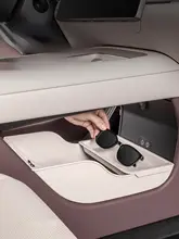 小米SU7用 中央コントロール下収納ボックス【ワイヤレス充電対応・車内装飾用品】