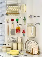 可愛らしいキッチン用吸盤フック【強力・真空・壁掛け不要・冷蔵庫横用】