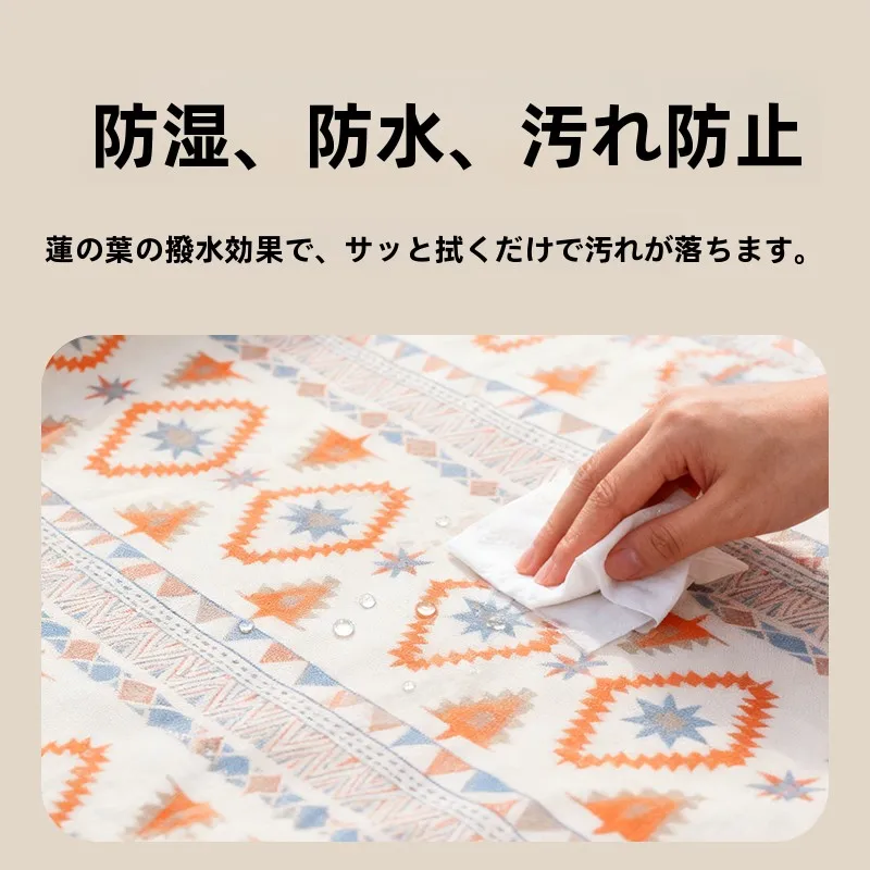 厚手防潮マットテント用大サイズ屋根付き：インテリアキャンプの基礎的設置に最適な選択