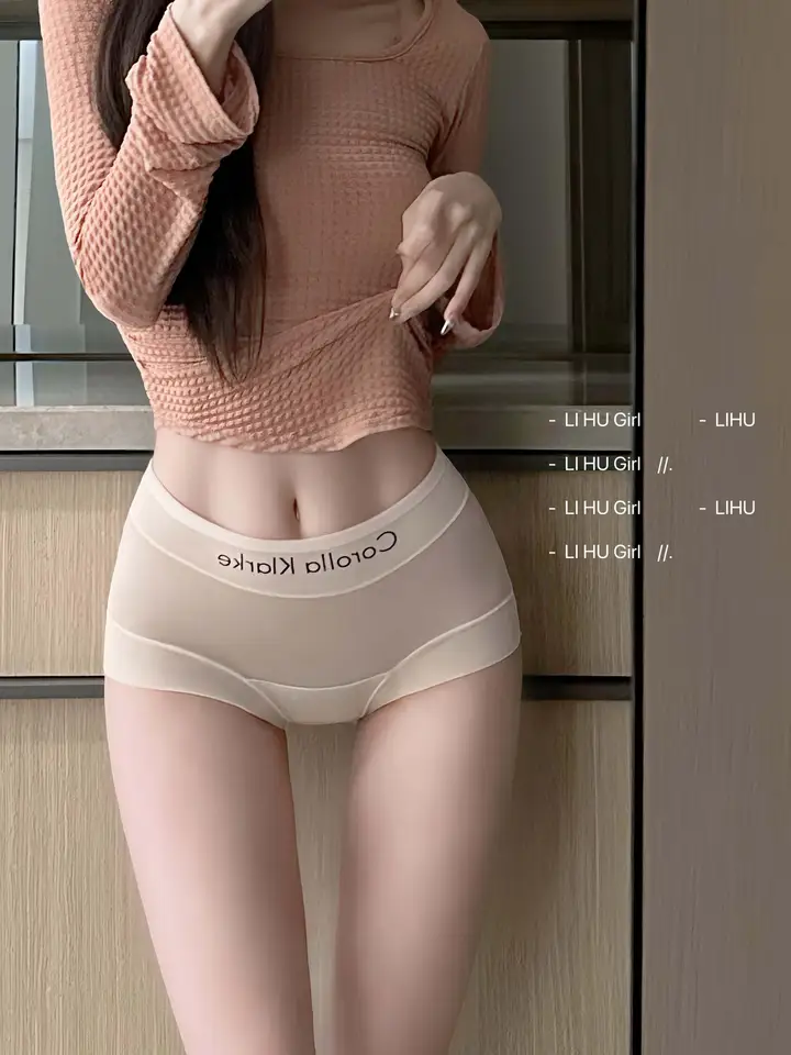通気性のあるアイスシルク四角パンツ【女性用・薄手・快適・中高腰・シンプルデザイン】