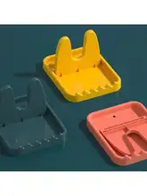 キッチン用折りたたみ式鍋蓋スタンド【プラスチック製・穴あけ不要・移動可能】