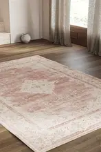 ペルシャ風デザインラグ【モロッコスタイル・リビング・寝室用・レトロ】