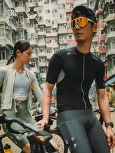 GRC サイクリング用 半袖Tシャツ【メンズ・ロードバイク対応・快適な通気性】