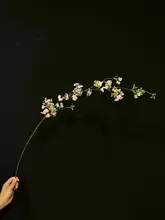 小花柄の人工雪柳花【ウエディング装飾・柔らかいインテリア用】