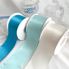 高品質ダブルフェイスポリエステルリボン【結婚式用・ギフトラッピング・DIY用】
