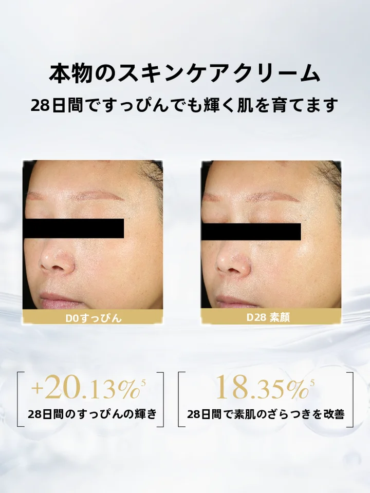 美白効果のあるサンスクリーンクリーム【素肌保護・化粧下地】