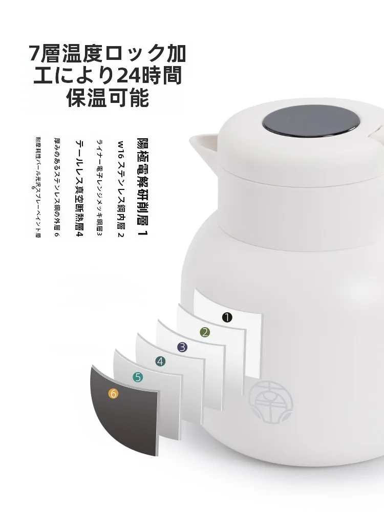 保温水筒 おすすめ：南山先生 温活ポット 大容量・316ステンレス製の保温性能と老白茶対応