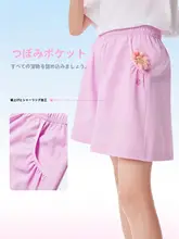女児用速乾ショートパンツ【夏季・薄手・運動用】（セットアップ対応）