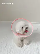 エリザベスカラー 犬猫用透明防舐めエリザベスカラー【ペット用・首輪・避妊手術対応】